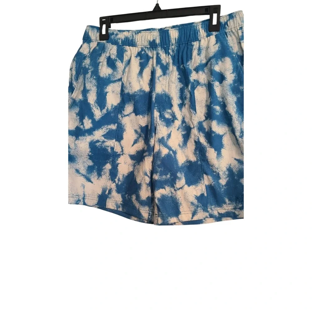 The North Face Men's Printed Class V Pull On Short Blue‎ Dye Print Size Medium